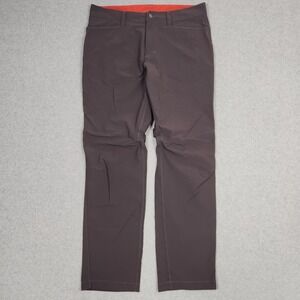Rab Pants 34x32 Gray Capstone Articulated Knee Hiking Climbing Outdoors Stretch